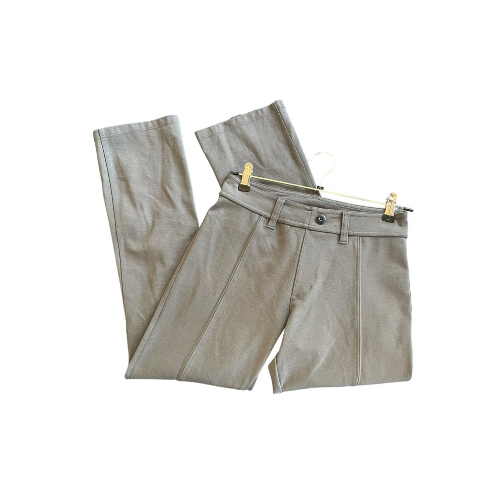 American Giant Pants Womens 4 Super Soft Gray Bootcut Leg Dress Yoga Trousers